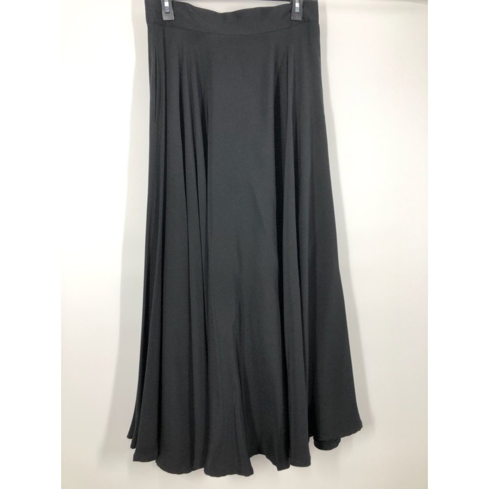 Ellen Tracy 100% Silk A line Skirt